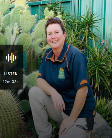 Horticulturist Jackie Warburton